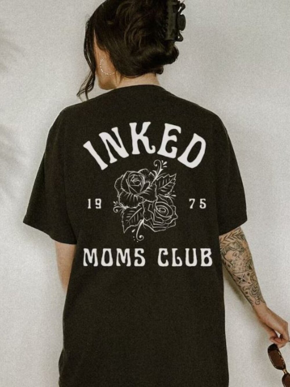 Mom Comfort Colors Shirt, Cool Mom Club, Mothers Day Gift for Moms With Tattoos